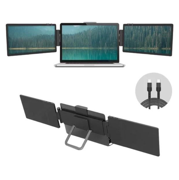 Монітор з подвійним дисплеєм портативний 13,3" (2395433310) - фото 3 Монітор з подвійним дисплеєм портативний 13,3" (2395433310) - фото 3