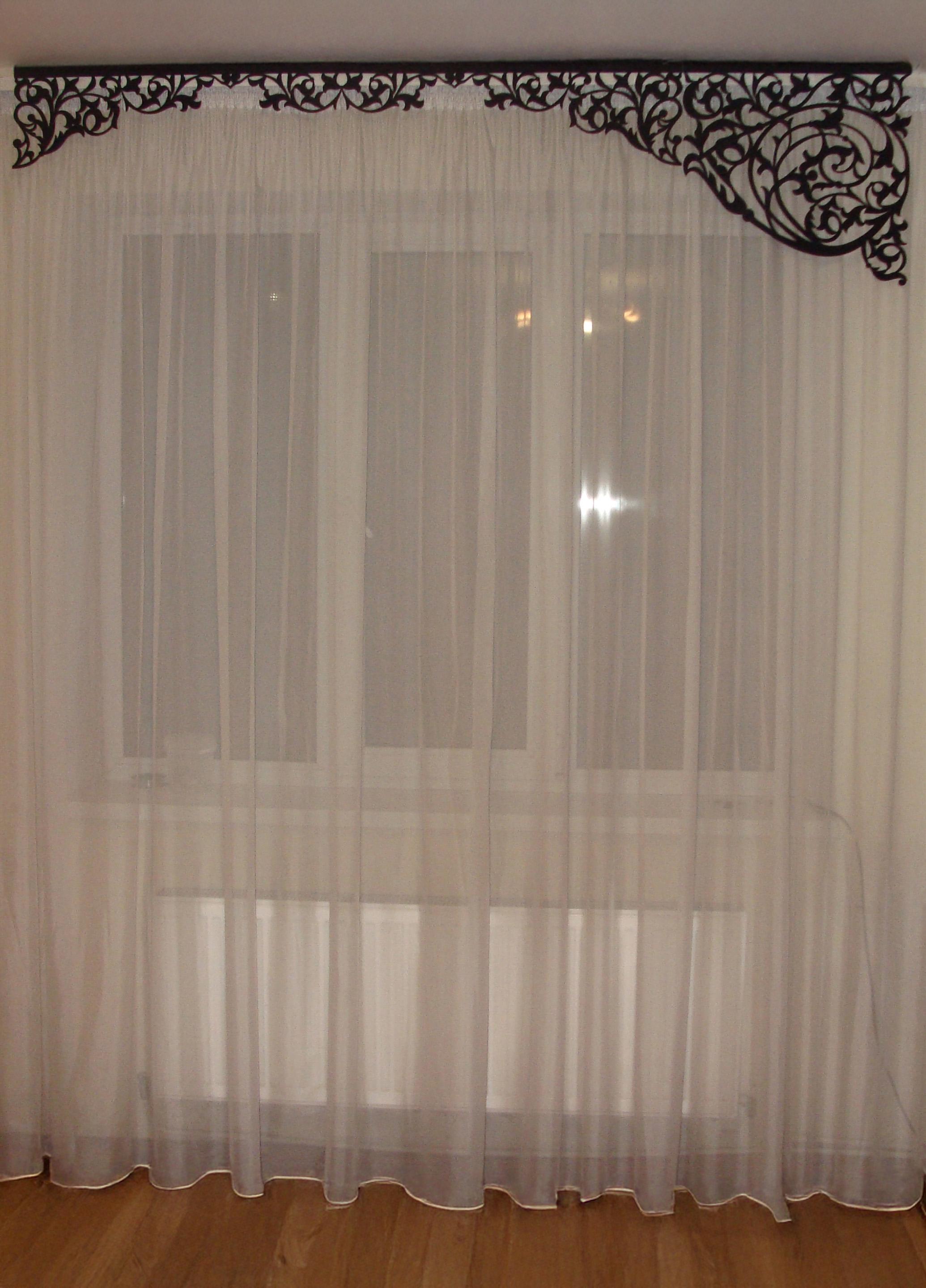 Ламбрекен ажурный жесткий Firanka Ажур 2 м Черный/Молочный (140 7л) - фото 4 Ламбрекен ажурный жесткий Firanka Ажур 2 м Черный/Молочный (140 7л) - фото 4