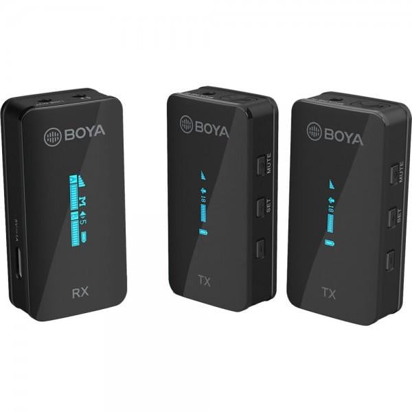 Микрофон беспроводной BOYA BY-XM6-S2 цифровой двойной 100 м (2000335709)