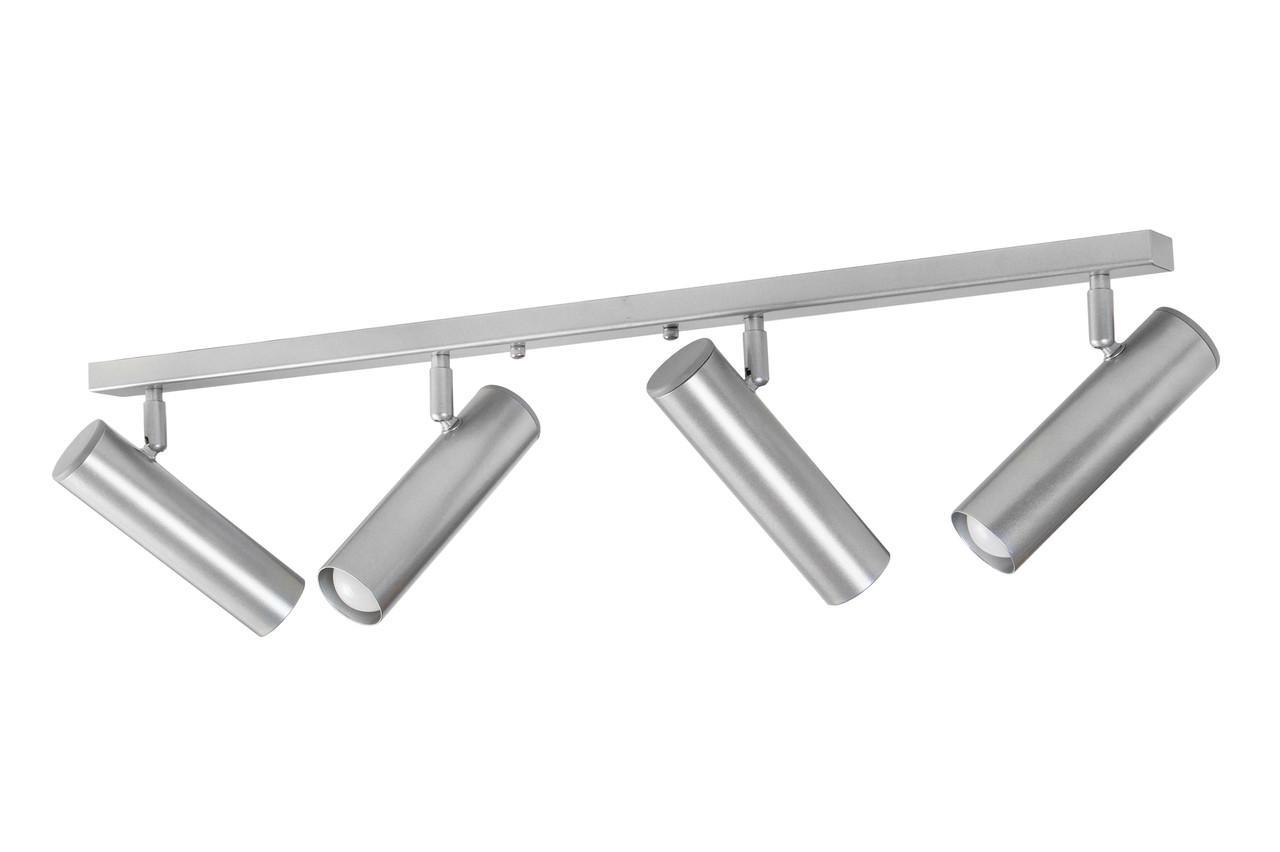 Светильник потолочный MSK Electric Telescope с поворотными плафонами под лампы Е27 Алюминий (NL 1750-4 AL) - фото 2 Светильник потолочный MSK Electric Telescope с поворотными плафонами под лампы Е27 Алюминий (NL 1750-4 AL) - фото 2