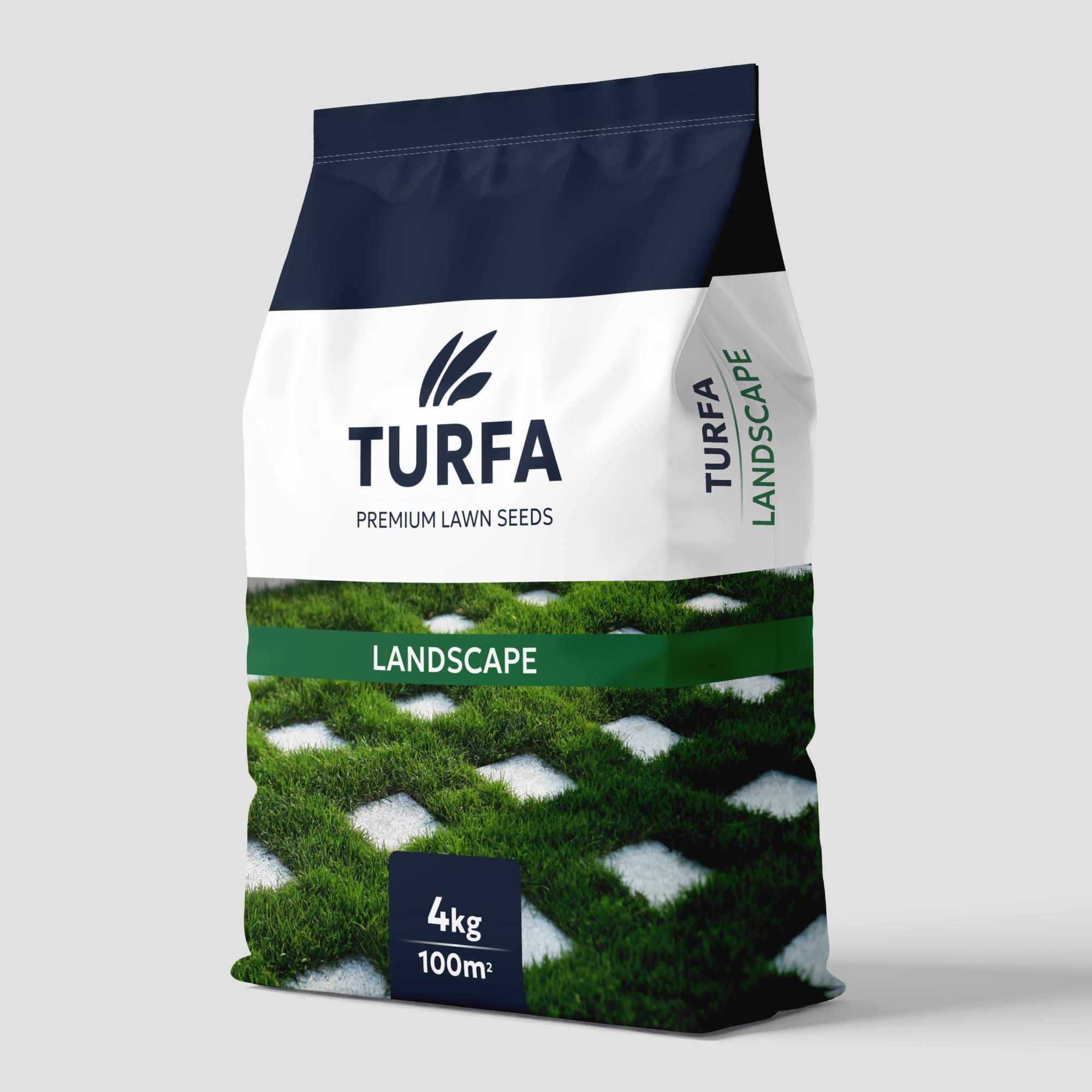 Семена газонной травы TURFA Landscape для ландшафтного дизайна 4 кг (1377)
