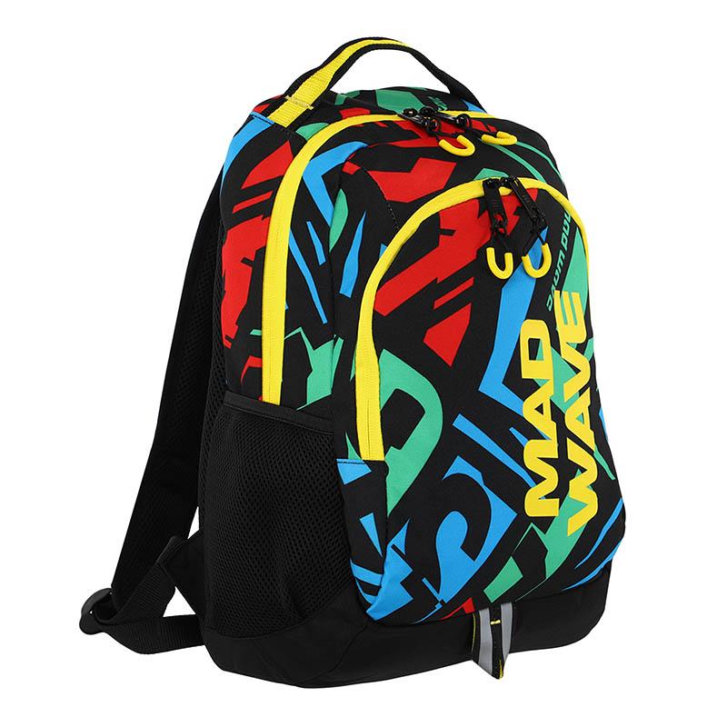 Городской рюкзак City M112903 22 л Зелено-желтый (39444010)