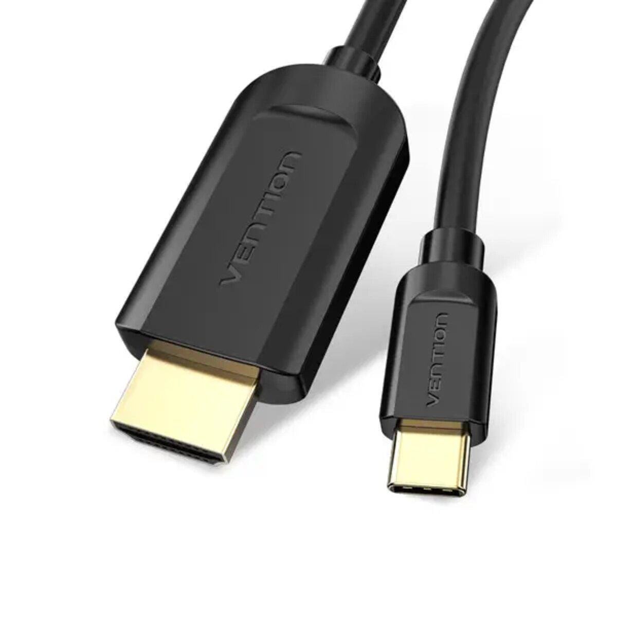 Кабель видеосигнала Vention HDMI to Type-C V1.4 2 м Black (CGUBH)