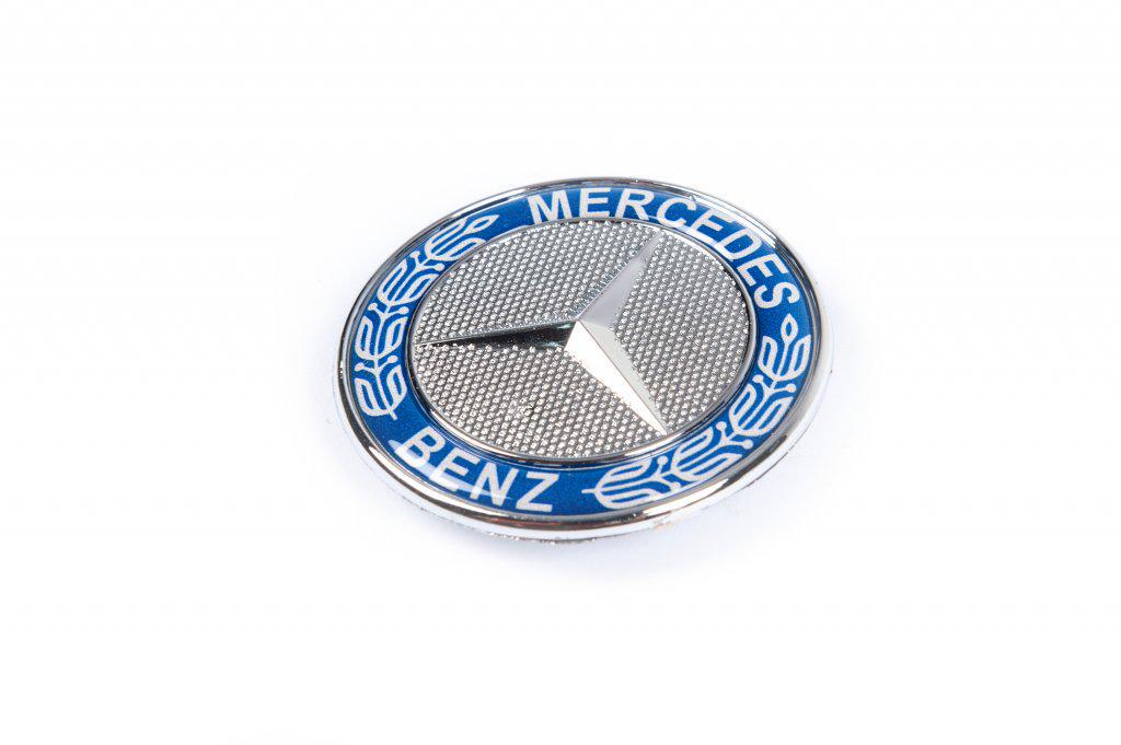 Значок Mercedes на капот 80 мм диаметр для Mercedes Viano 2004-2015 г 14453