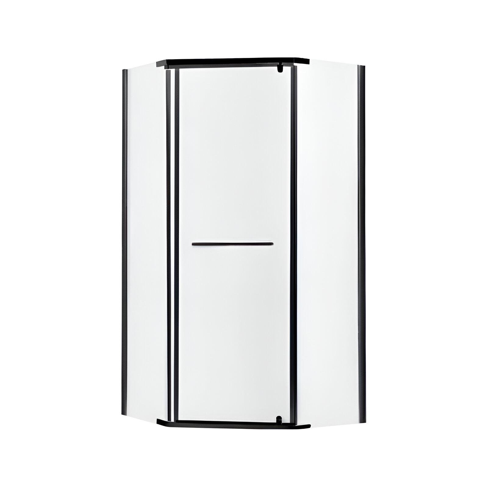 Ограждение душевое Lidz Dozorca SC90x90.LOW.TR (FRRS00042708)