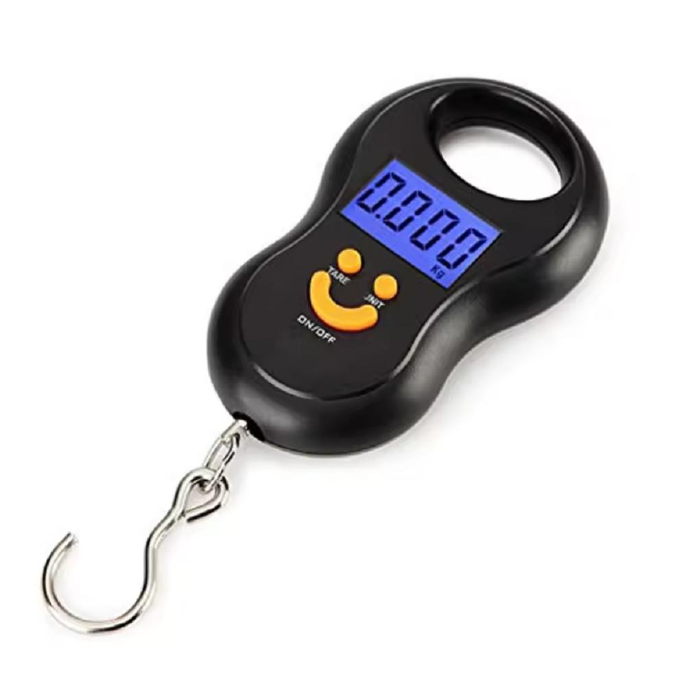 Весы-кантер для багажа электронные до 50 кг Черный (SC11383) Весы-кантер для багажа электронные до 50 кг Черный (SC11383)