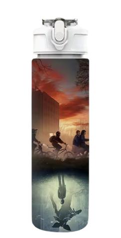 Детская бутылка для воды с трубочкой Stranger Things 750 мл (35110097)