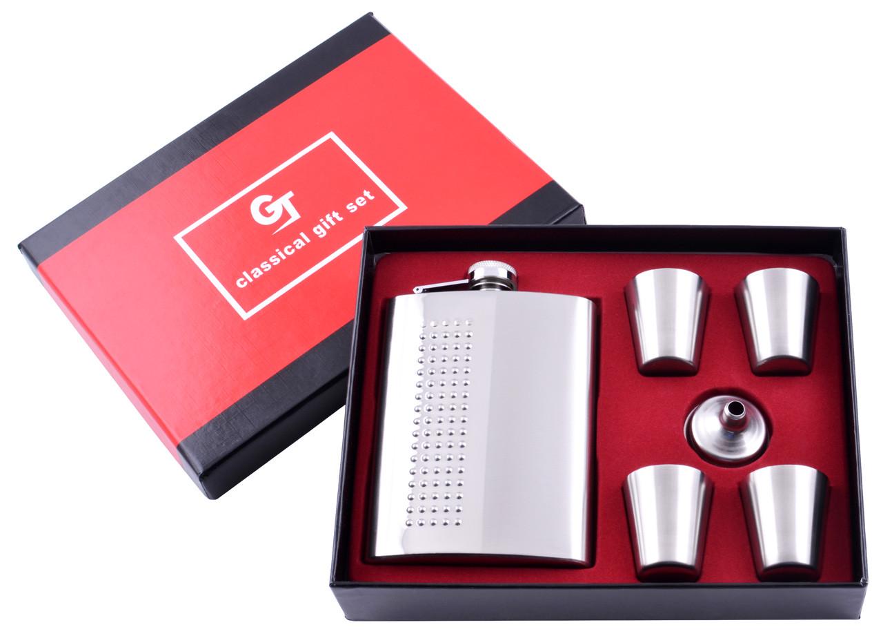 Набор фляга и 4 стопки Main Void 236 мл Нержавеющая сталь