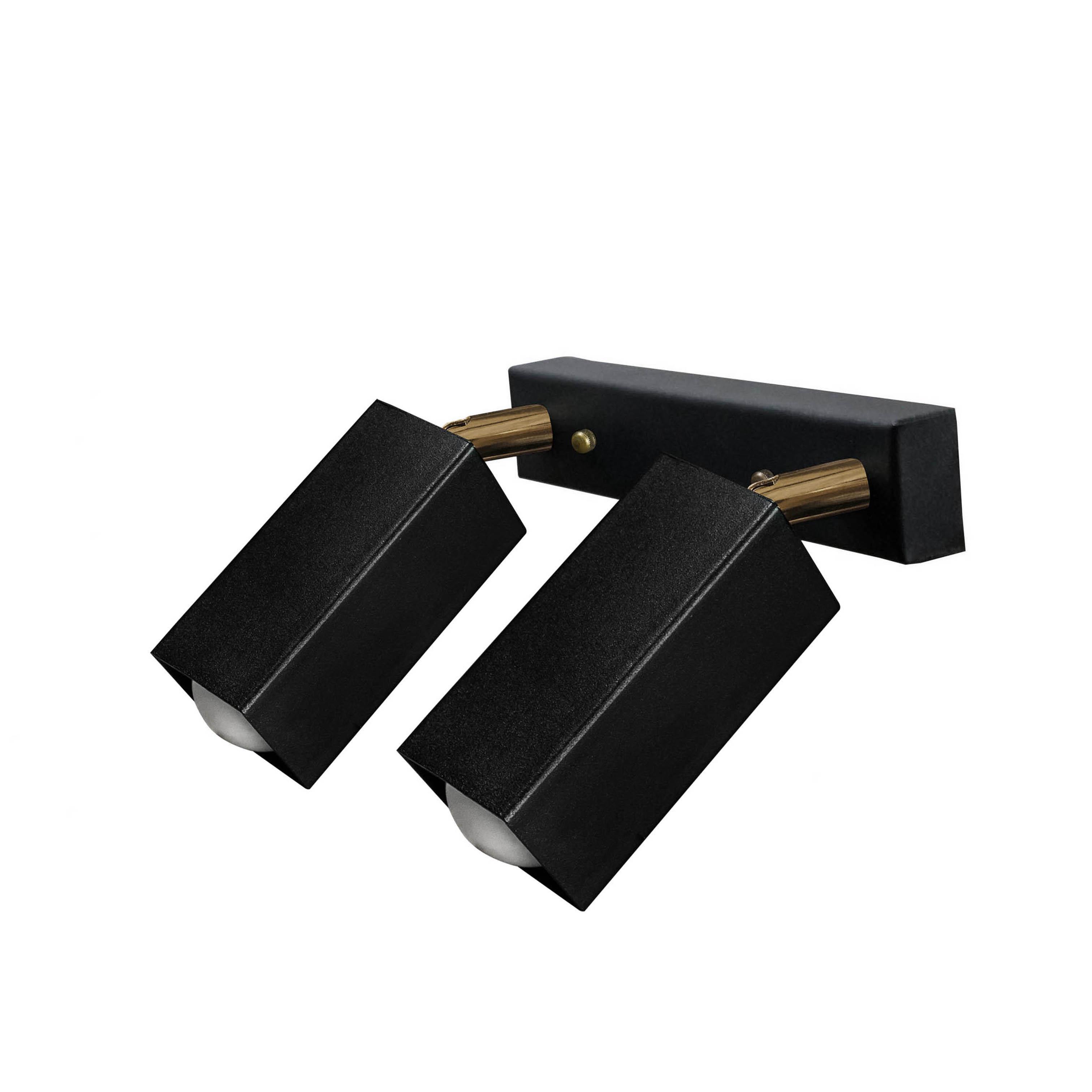 Светильник лофт MSK ELECTRIC Crocus SQ 1105-2 спот с поворотным механизмом