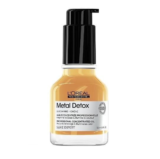 Масло для уменьшения ломкости и против нежелательного изменения цвета L'OREAL Professionnel Serie Expert Metal Detox Oil 50 мл (2832851636)