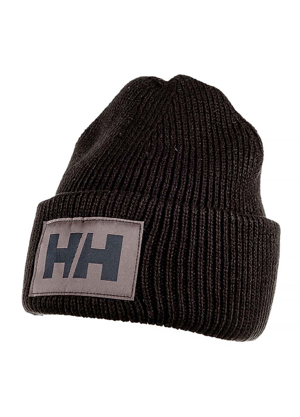 Шапка чоловіча Helly Hansen BOX BEANIE One size Чорний (7d53648-990 One size) - фото 1