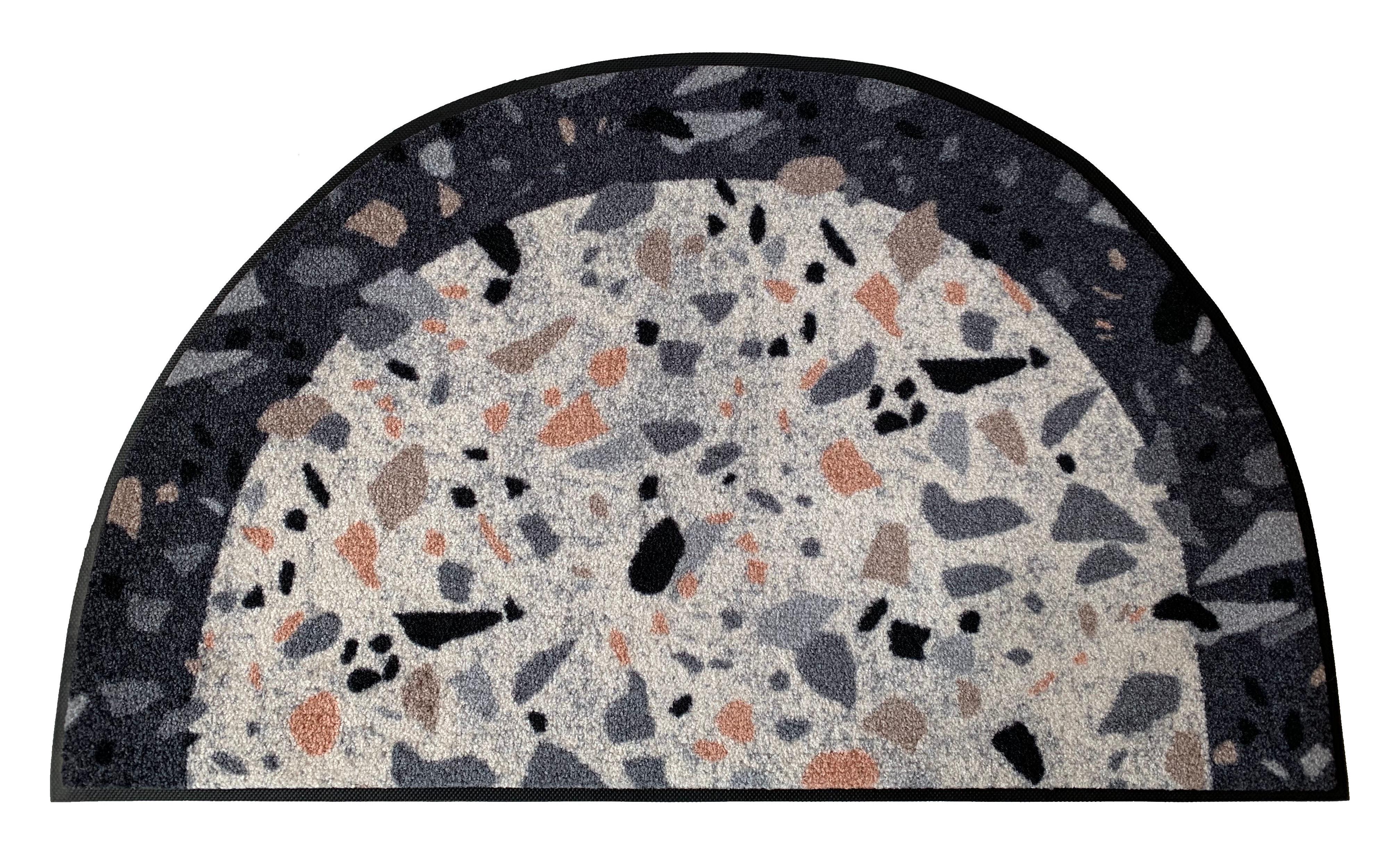 Брудозахистний килим Kleen-Tex Round Terrazzo 50x85 см (050431)