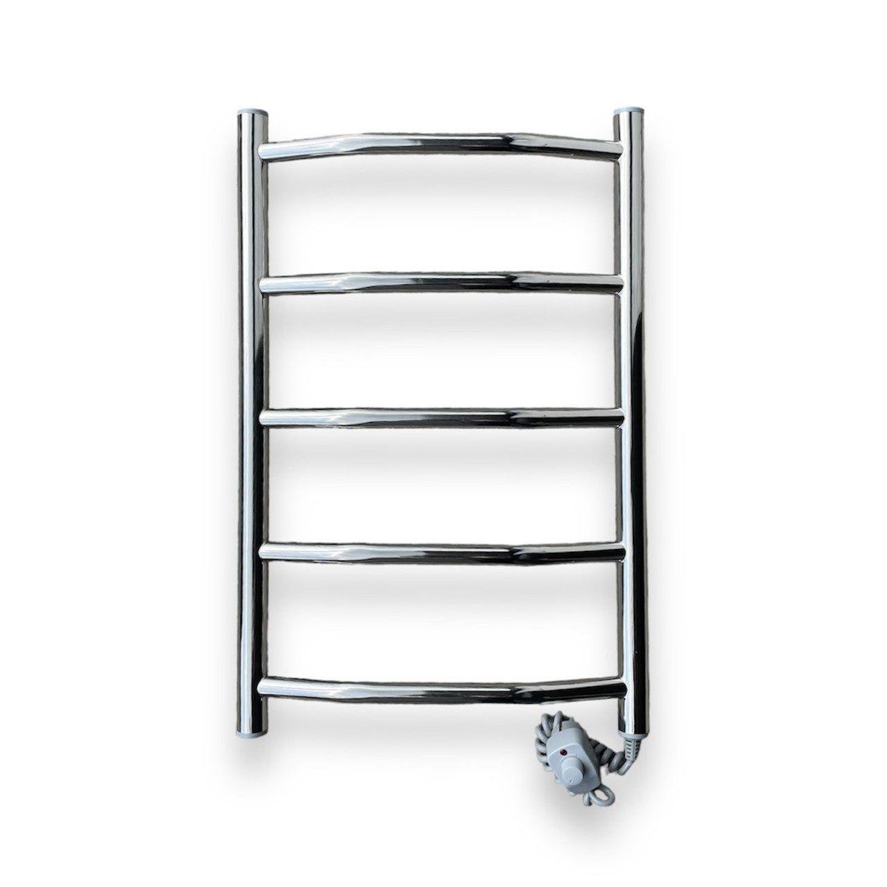 Полотенцесушитель электрический Блюз ER правый с регулятором температуры 400х600 мм (130)