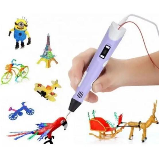 Комплект детский STN-28 наушники с кошачьими ушками/3D-ручка для рисования/пластик 150 м Разноцветный/Фиолетовый - фото 6 Комплект детский STN-28 наушники с кошачьими ушками/3D-ручка для рисования/пластик 150 м Разноцветный/Фиолетовый - фото 6