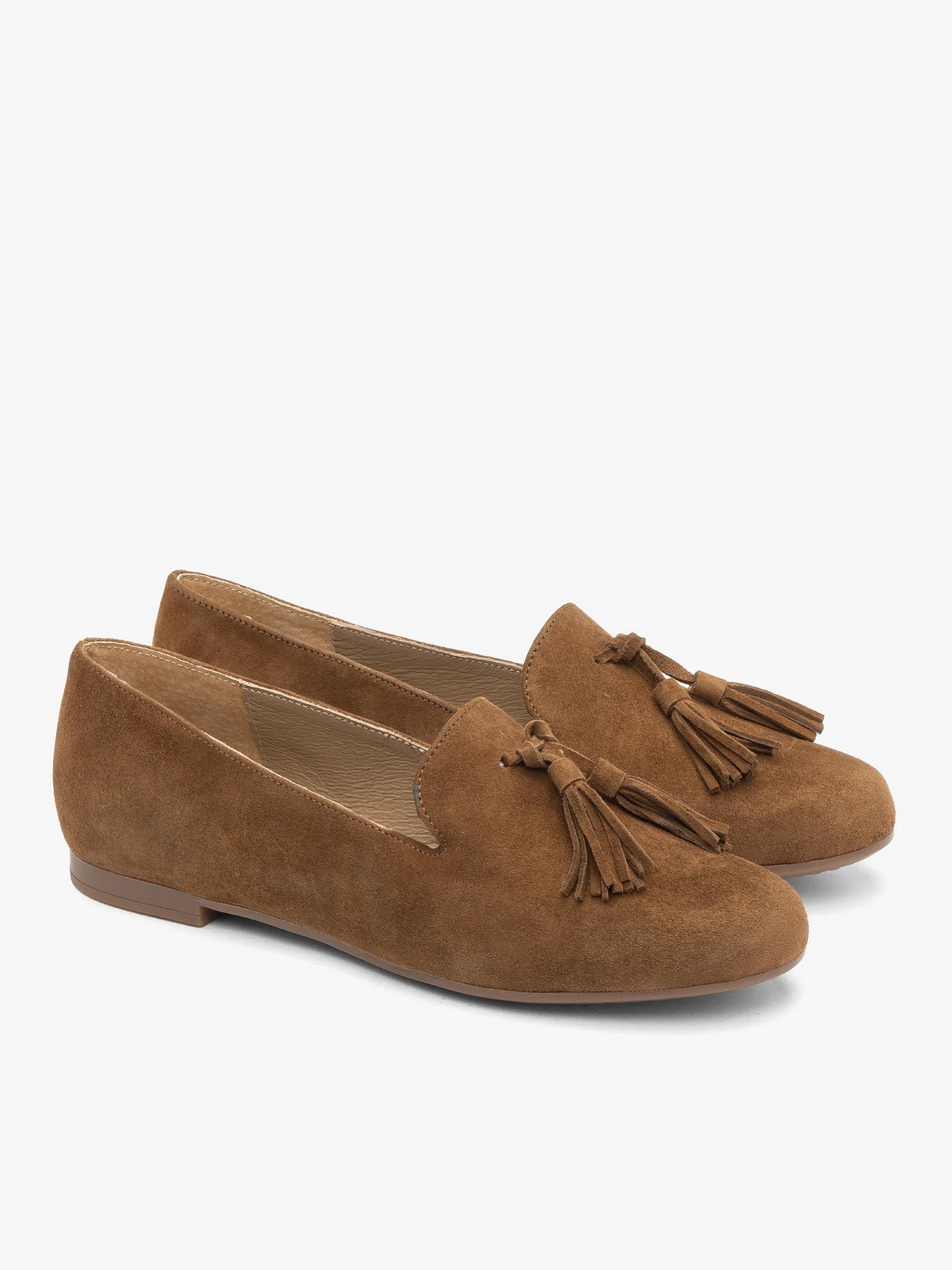 Туфли замшевые женские RYLKO р. 37 Коричневый (R1S07___ _6TU)