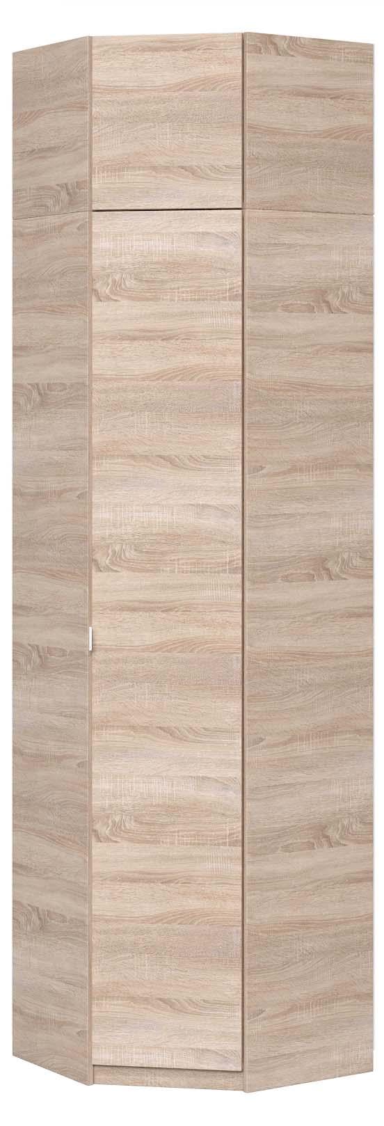 Шафа для одягу кутова розпашна Майстер Форм Тетріс 620х376х2400 мм Дуб сонома (31907) - фото 1 Шафа для одягу кутова розпашна Майстер Форм Тетріс 620х376х2400 мм Дуб сонома (31907) - фото 1