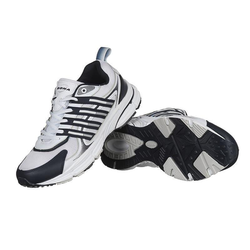 Кросівки чоловічі Bona 971A з комбінованих матеріалів р. 45 Білий (20311) - фото 4 Кросівки чоловічі Bona 971A з комбінованих матеріалів р. 45 Білий (20311) - фото 4