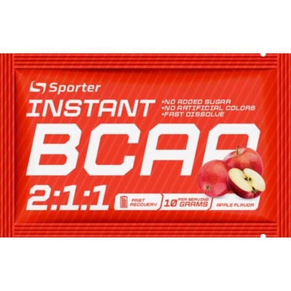 Аминокислота BCAA для спорта Sporter Instant ВСАА 2:1:1 10 г Apple (000023781)