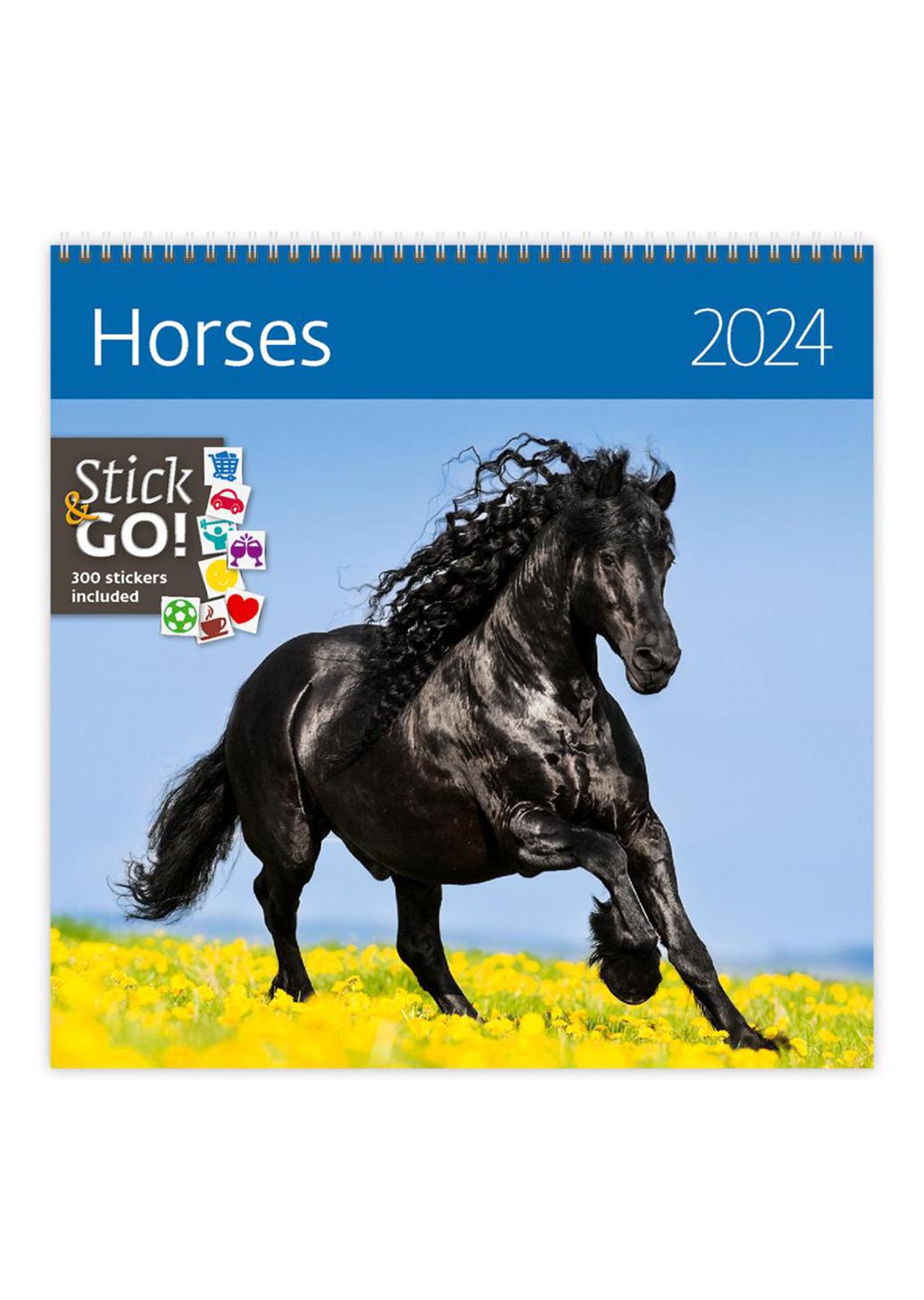 Календарь HELMA 2024 Horses 30x30 см (LP03-24) Календарь HELMA 2024 Horses 30x30 см (LP03-24)