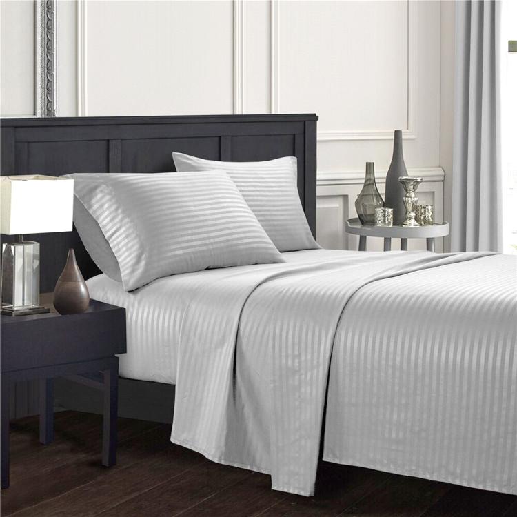 Простынь Mf Stripe 180х200 см Grey (2200000602428)