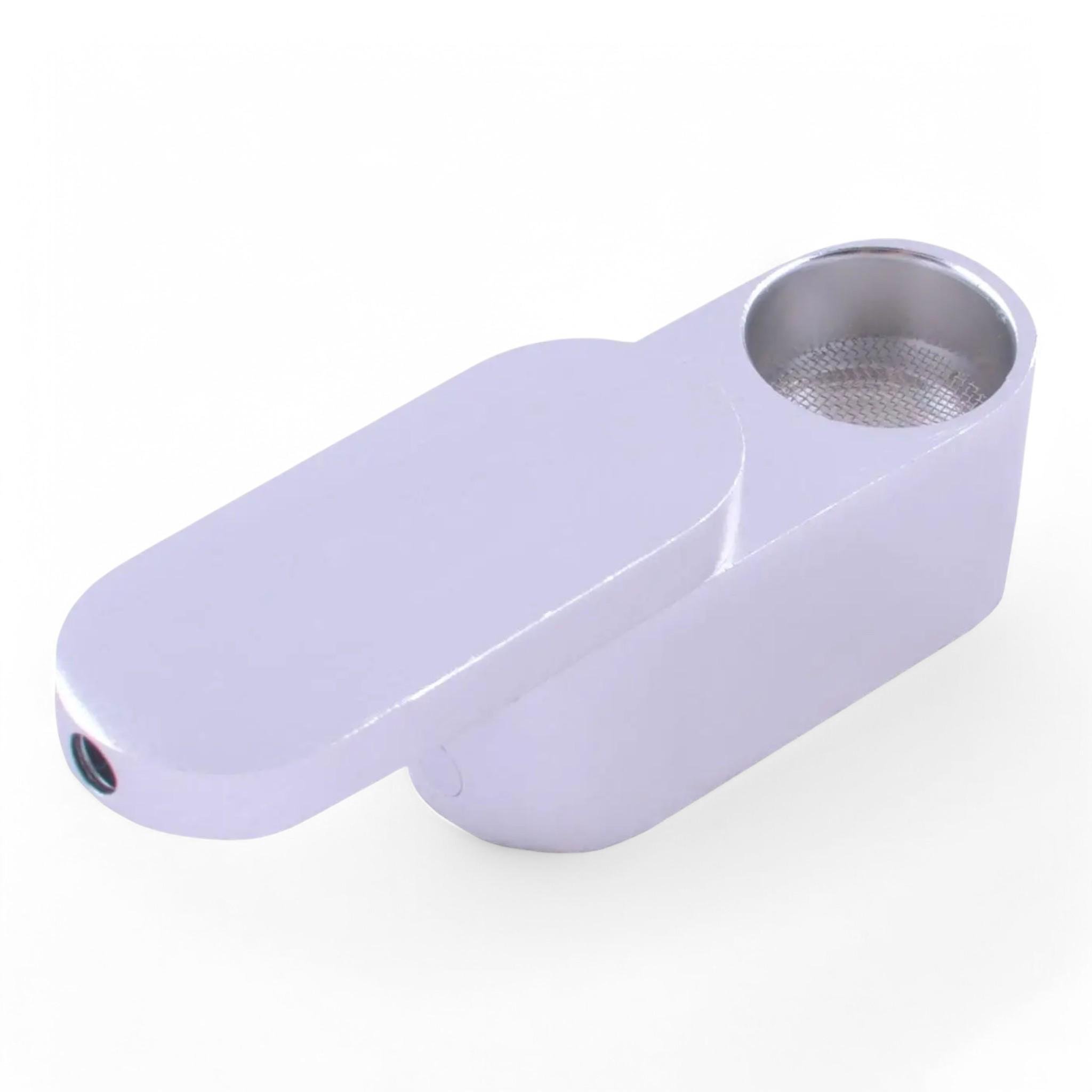 Трубка для курения-трансформер Pocket Metal карманная металлическая Silver (HL-317 Silver)