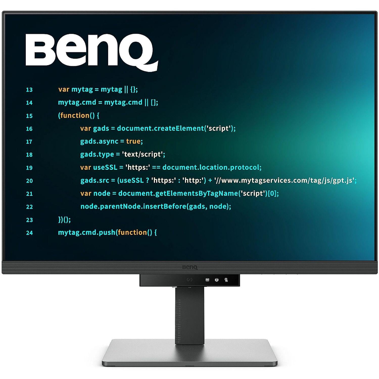 Монитор поворотный BenQ RD280U Черный/Серый (9H.LM1LJ.TBE)