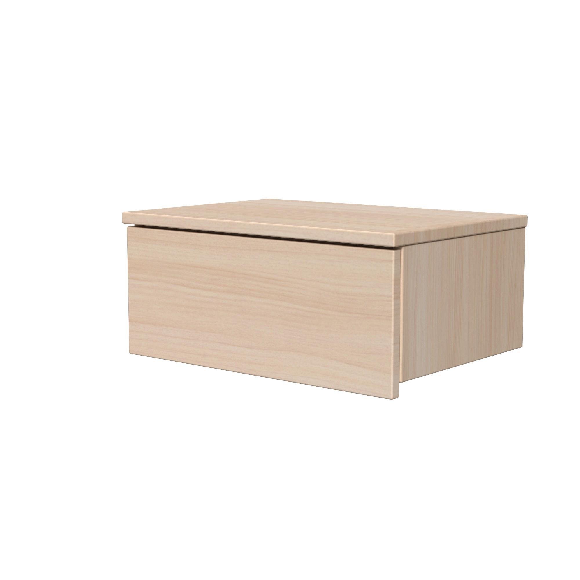 Тумба прикроватная ТП2 SENAM 180х450х310 мм ДСП Дуб Молочный - фото 3