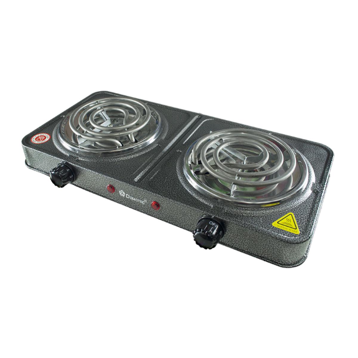 Электроплита настольная Domotec MS-5802 2000 Вт Серый (76132)