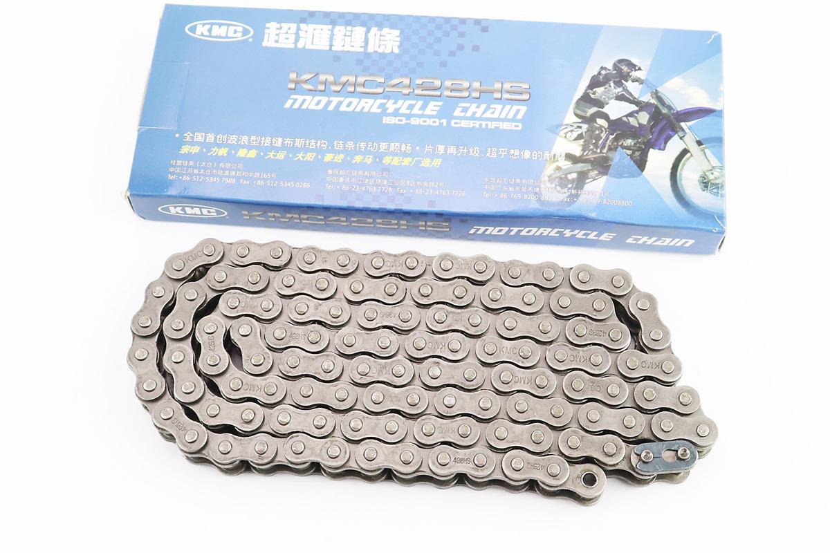 Ланцюг приводу колеса до мотоцикла Viper-125-150J 428H 116 ланок (338040) Ланцюг приводу колеса до мотоцикла Viper-125-150J 428H 116 ланок (338040)