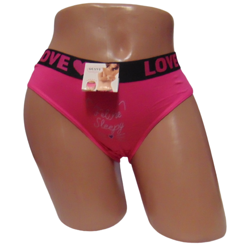 Женские трусы со спортивной резинкой Ousny 0042 L Малиновый (1776746621) Женские трусы со спортивной резинкой Ousny 0042 L Малиновый (1776746621)