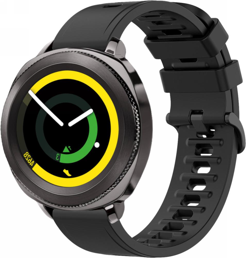 Ремінець Convex для Samsung Gear Sport Black 20 мм (18499) Ремінець Convex для Samsung Gear Sport Black 20 мм (18499)
