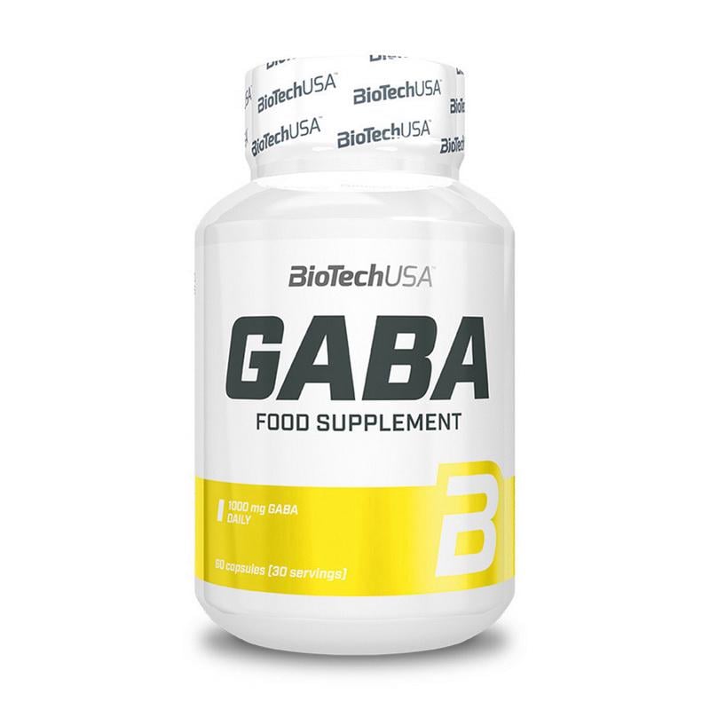 ГАМК BioTechUSA GABA 1000 мг 60 капс.