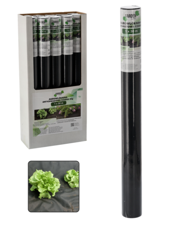 Агротканина GardenLine AGO2180 проти бур'янів та для мульчування агроволокно 50 Г/М2 1х30 м - фото 7