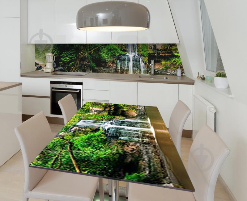 Наклейка 3Д виниловая на стол Zatarga «Песня воды» 650х1200 мм (Z184361/1st) Наклейка 3Д виниловая на стол Zatarga «Песня воды» 650х1200 мм (Z184361/1st)