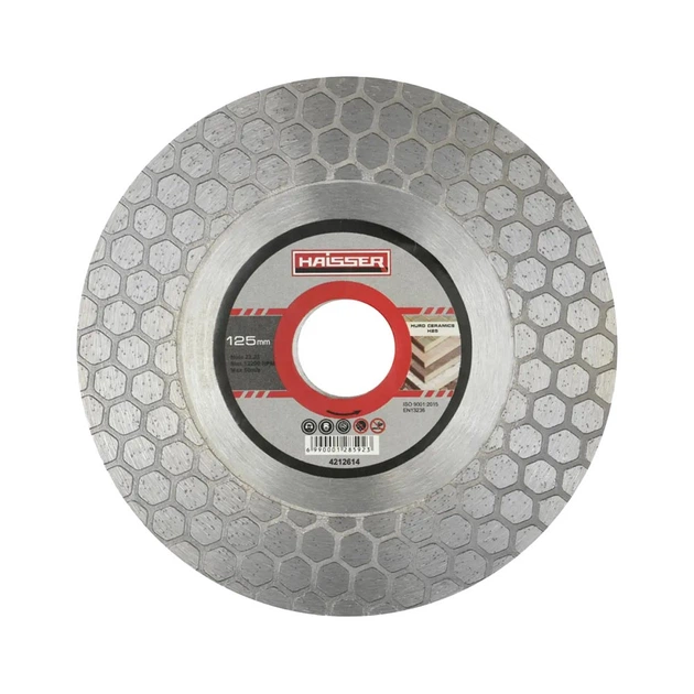 Диск алмазний Haisser Hurd Ceramics H25 125х1,6х25х22,23 (4212614)