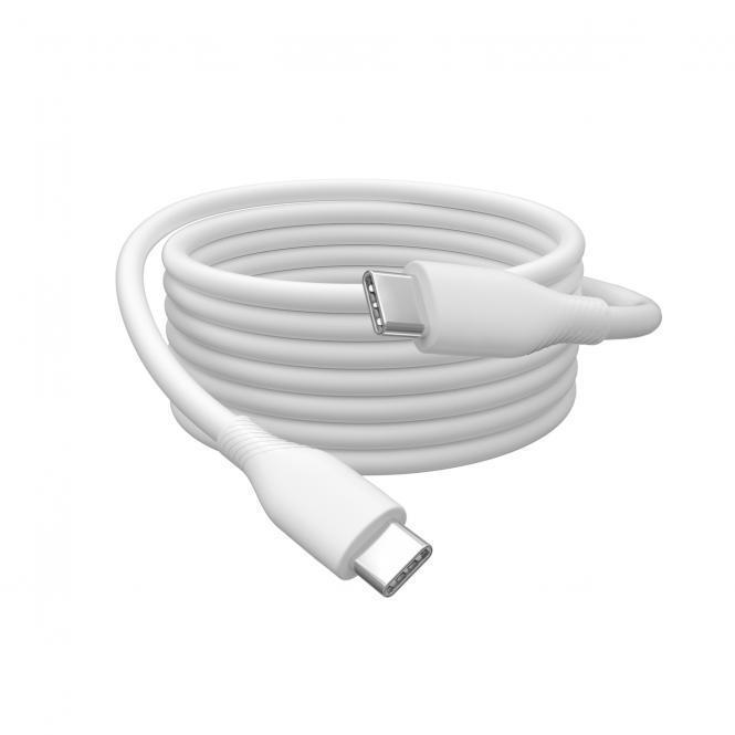 Кабель для зарядки Assmann AK-300341-010-W USB-C USB-C-USB-C USB 2.0 60W 1 м White - фото 3
