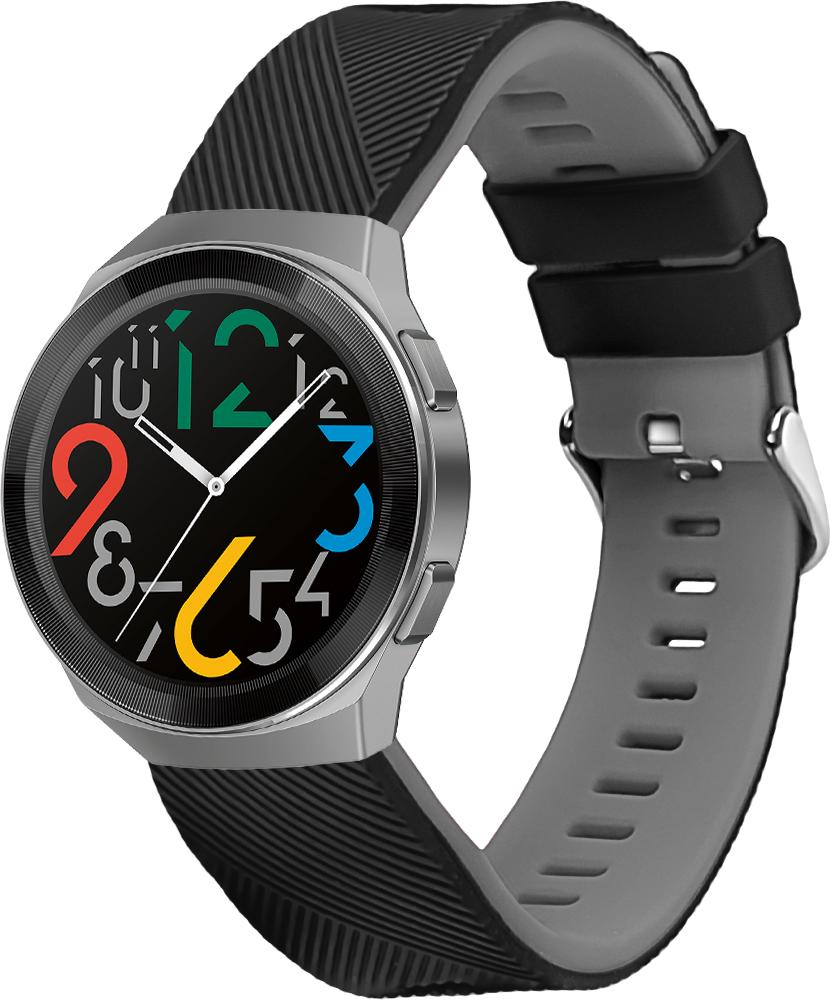 Ремешок Luminic для Huawei Watch GT2e 46 мм Black Grey (26663-53)