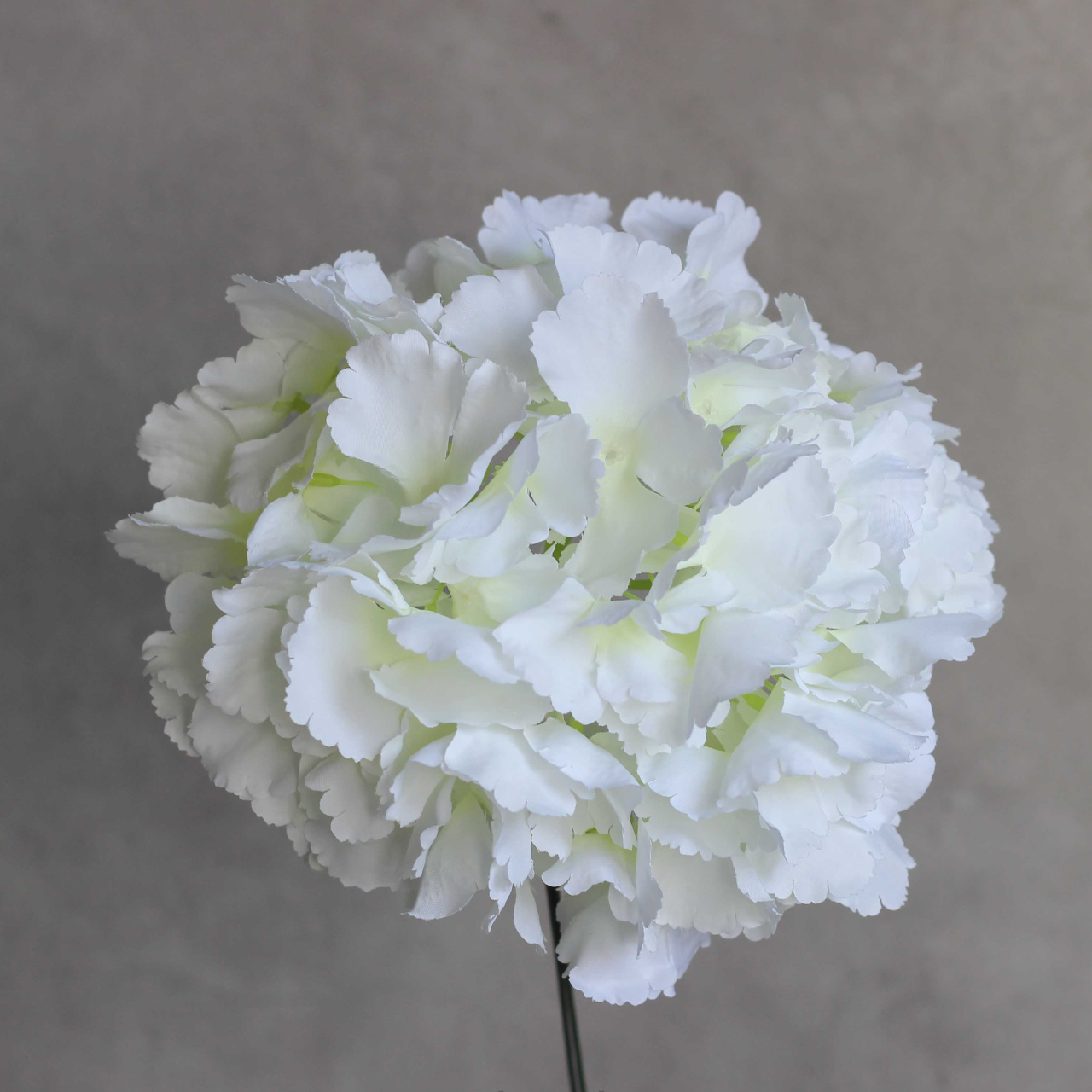 Искусственный цветок Головка гортензии 24 см Айвори (1799900247)