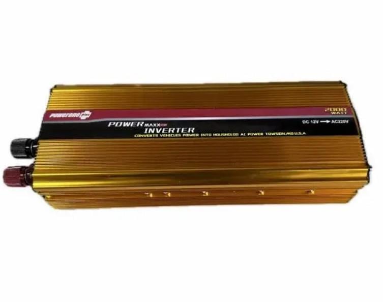 Преобразователь напряжения автомобильный Power One Plus 2000W 12V/220V с LCD экраном (2104618785) - фото 4