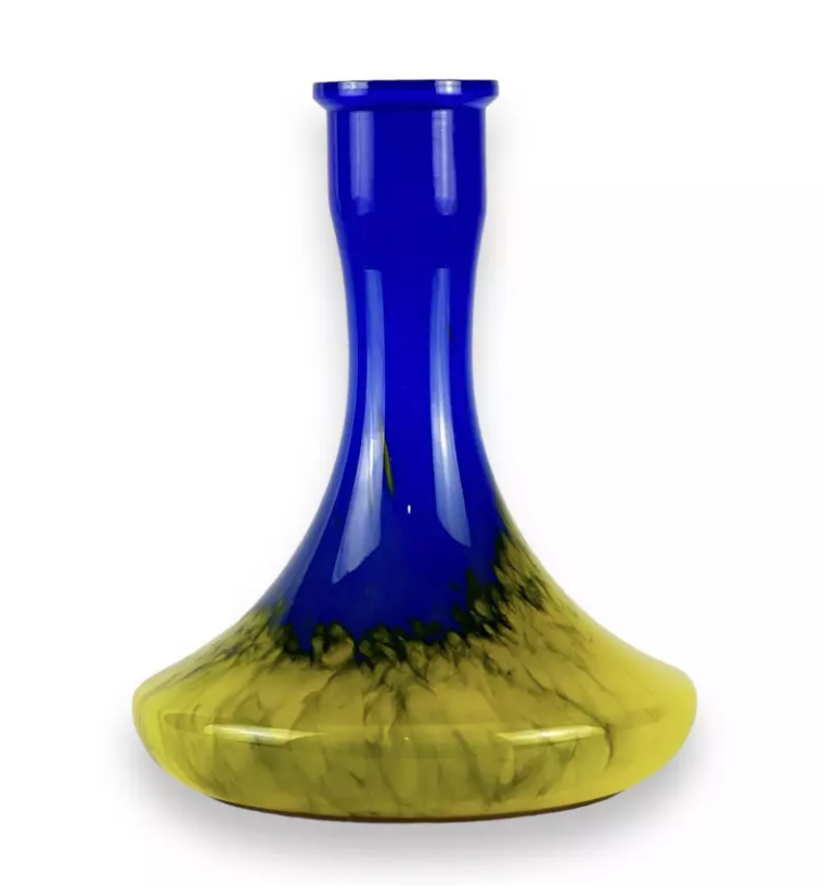 Колба для кальяна 2x2hookah Craft Blue/Yellow - фото 1