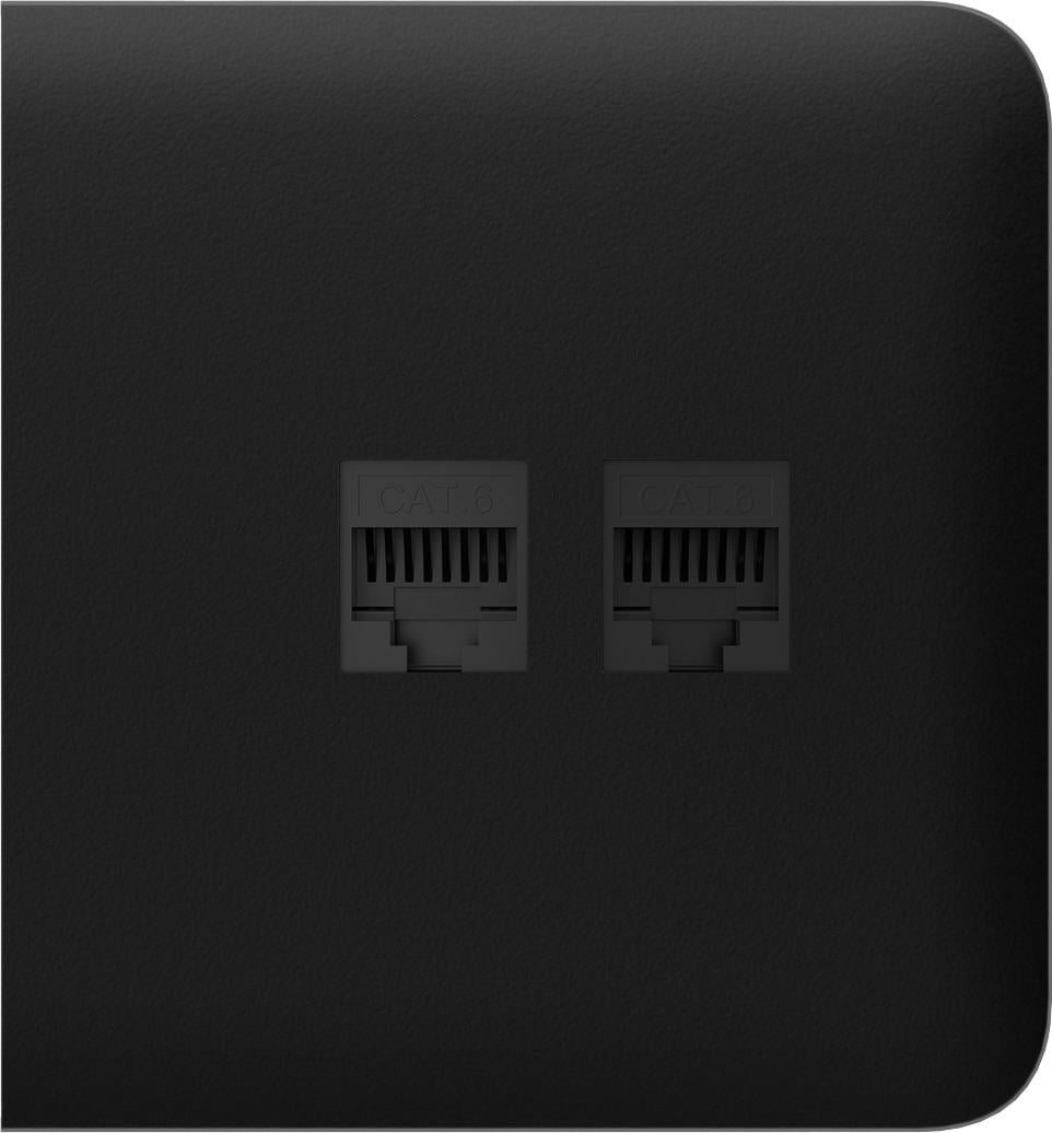 Панель бічна для вбудованої інтернет-розетки Ajax SideCover LAN Black (17471) Панель бічна для вбудованої інтернет-розетки Ajax SideCover LAN Black (17471)