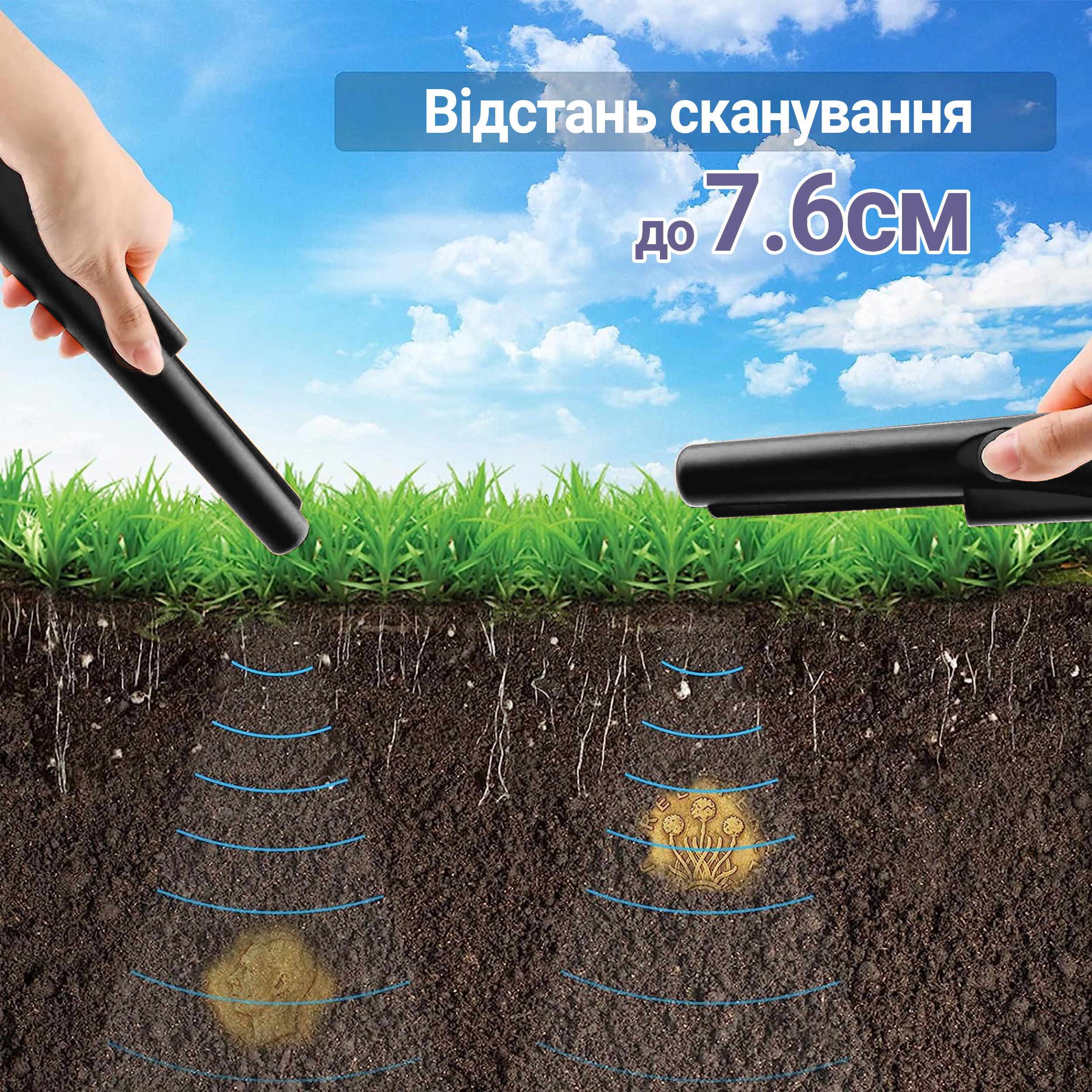 Металлоискатель-пинпоинтер портативный Kayfovo ML-11 с кобурой Черный (28839) - фото 2 Металлоискатель-пинпоинтер портативный Kayfovo ML-11 с кобурой Черный (28839) - фото 2