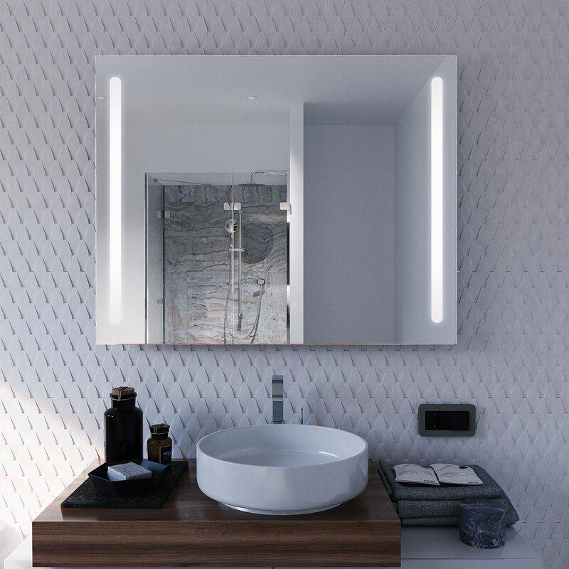 Зеркало Dim Dzerkal TEMO с LED-подсветкой 80х80 см (14666)