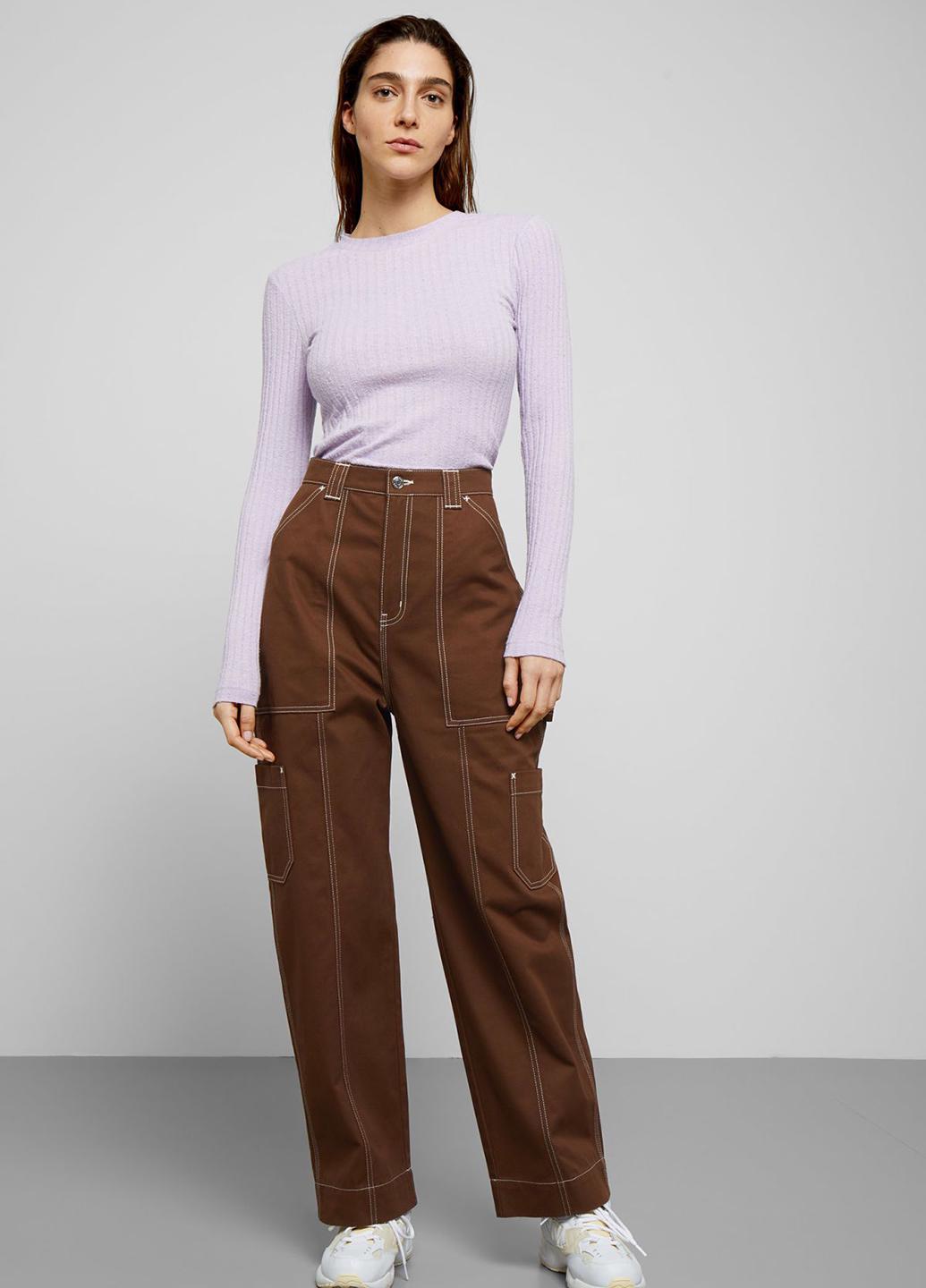 Джинсы женские Weekday р. 38 Коричневый (651130b42) Джинсы женские Weekday р. 38 Коричневый (651130b42)