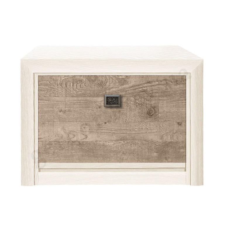 Тумба для обуви Gerbor Коен 2 BUT 1D с ДСП Сосна Каньон/Дуб Корабельный