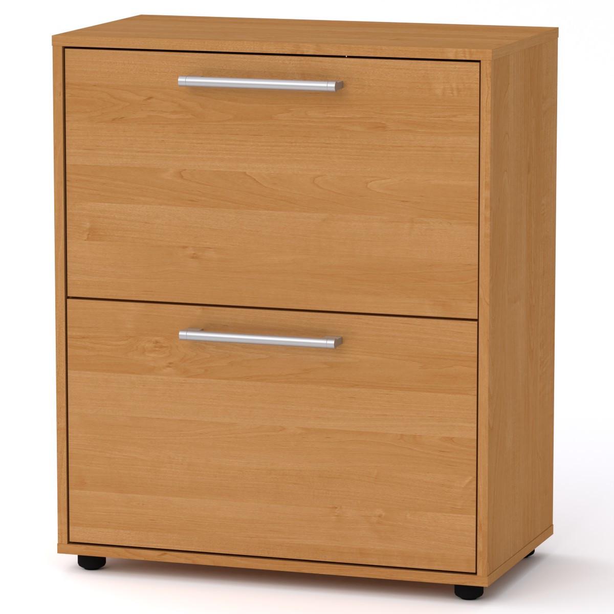 Тумба під взуття Компаніт SC-19 70х38х84,2 см Вільха (28461172) - фото 1 Тумба під взуття Компаніт SC-19 70х38х84,2 см Вільха (28461172) - фото 1