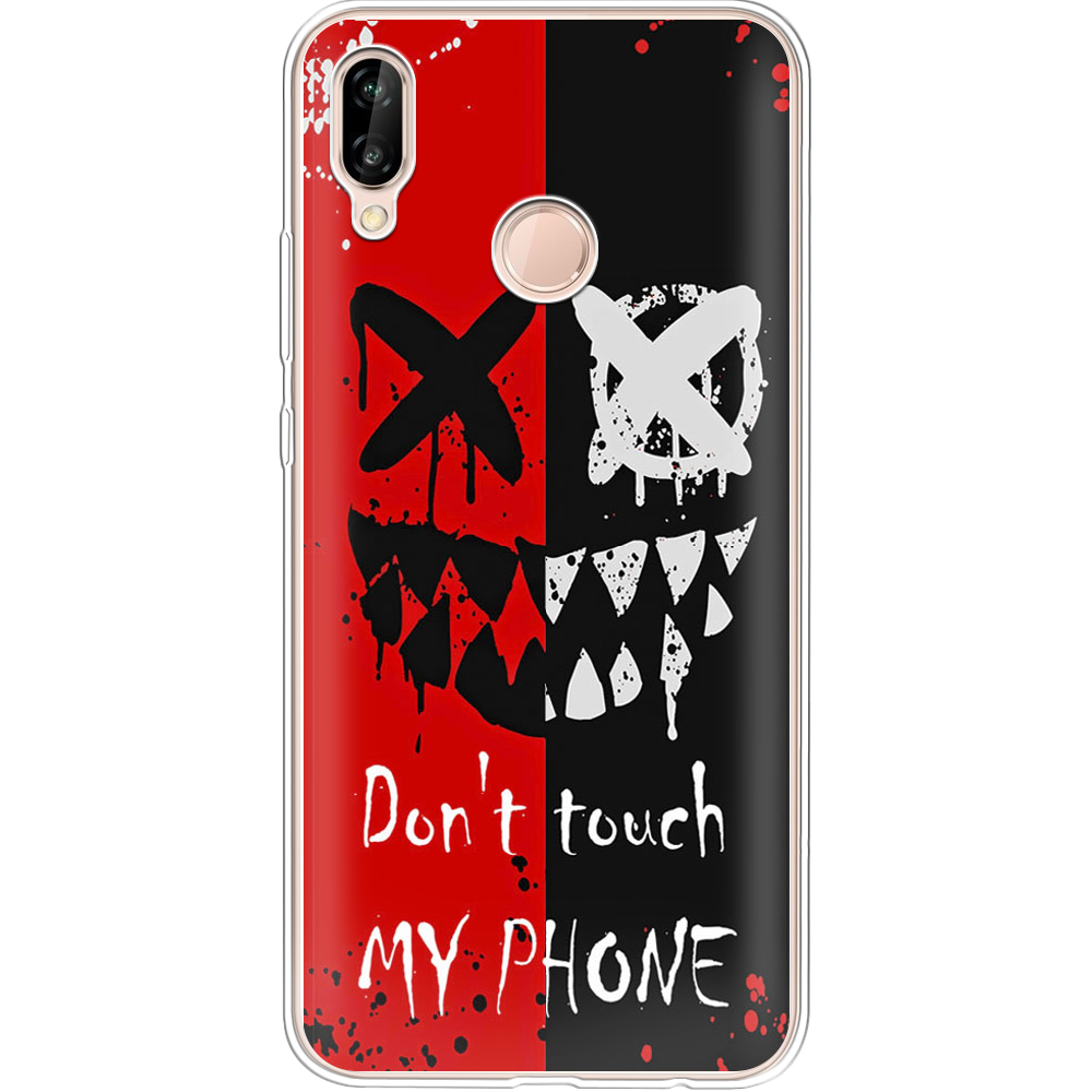 Чехол BoxFace Huawei P20 Lite Bad Smile Прозрачный силикон (33127-up2468-33127)