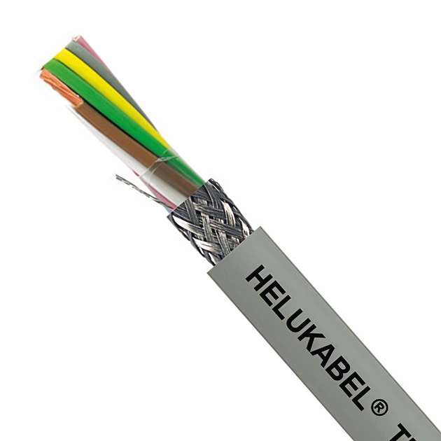 Кабель сигнальный экранированный HELUKABEL TRONIC-CY 10x0,25 мм² 1 м (20035)