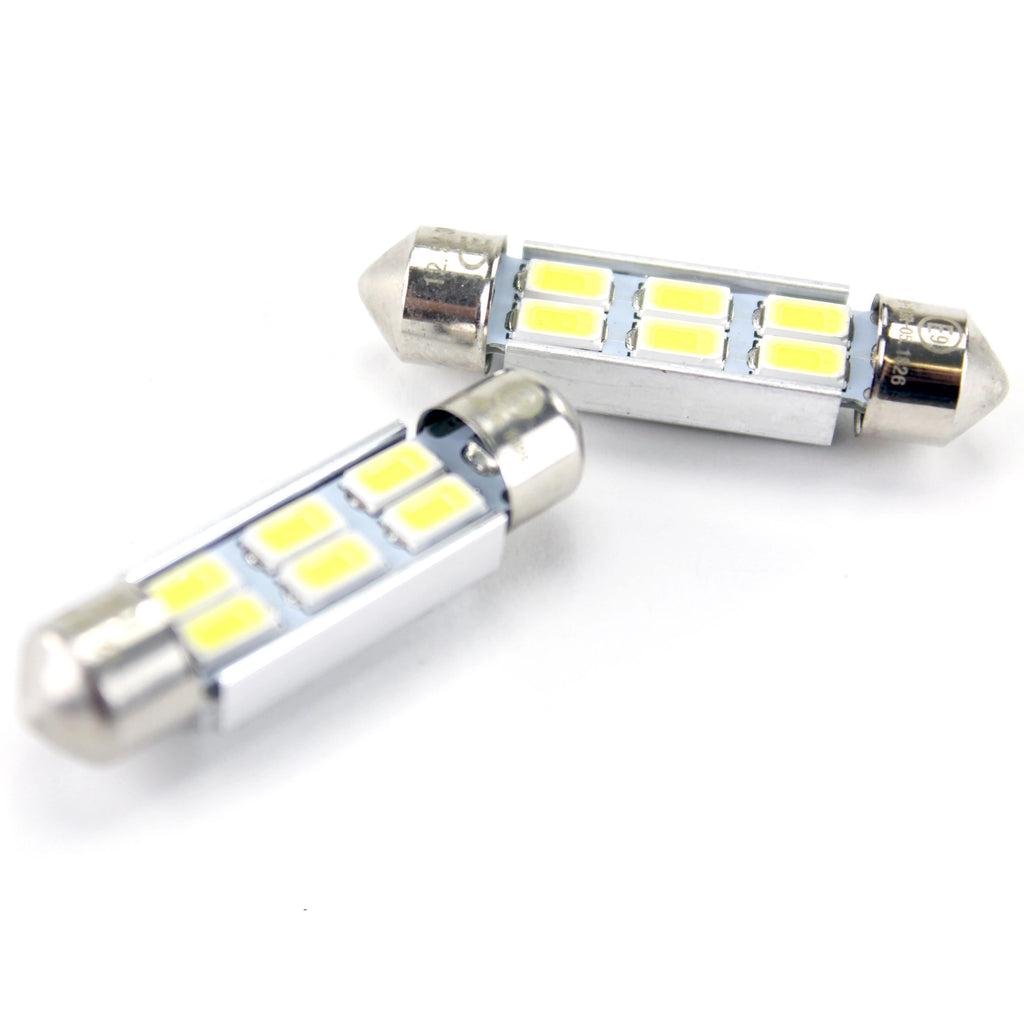 Лампы светодиодные в салон авто SV8.5 T11x41 SMD 2 шт. (31160)