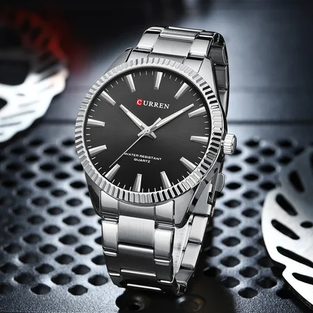 Наручний годинник Curren 8425 Silver-Black (2654) - фото 2 Наручний годинник Curren 8425 Silver-Black (2654) - фото 2